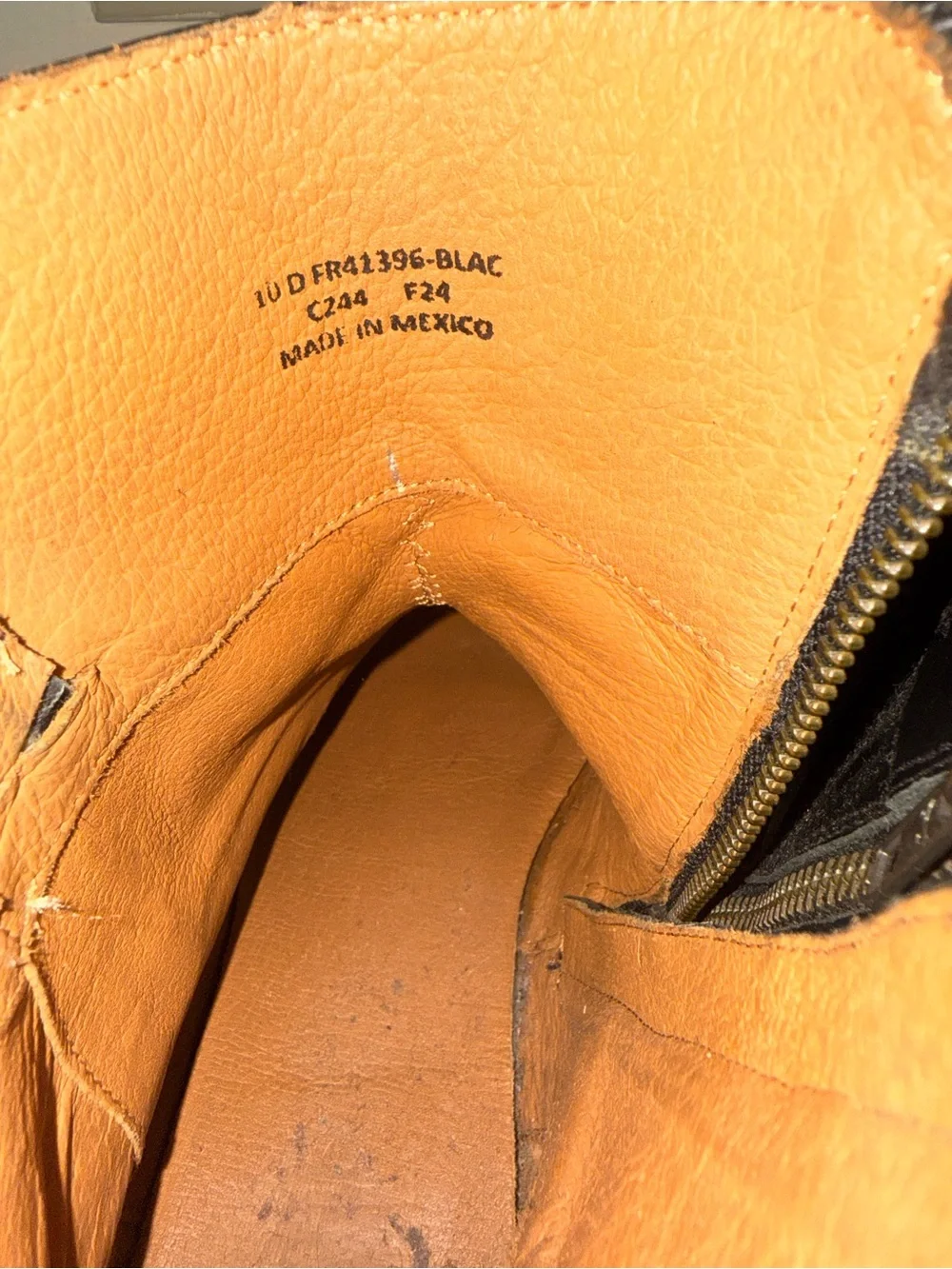 FRYE AND CO. only worn